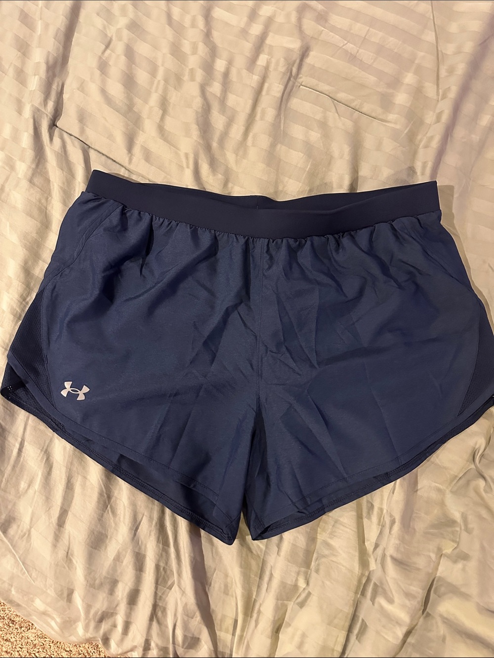 Under Armour Dark Navy Women's Athletic Shorts